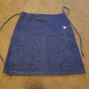 Denim Jean wrap skirt